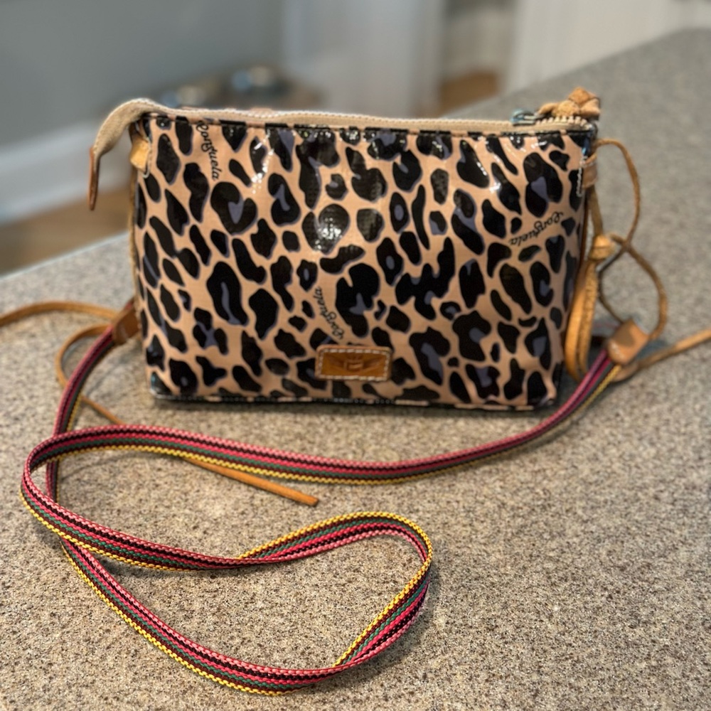 Consuela Blue Jag Midtown Crossbody Bag